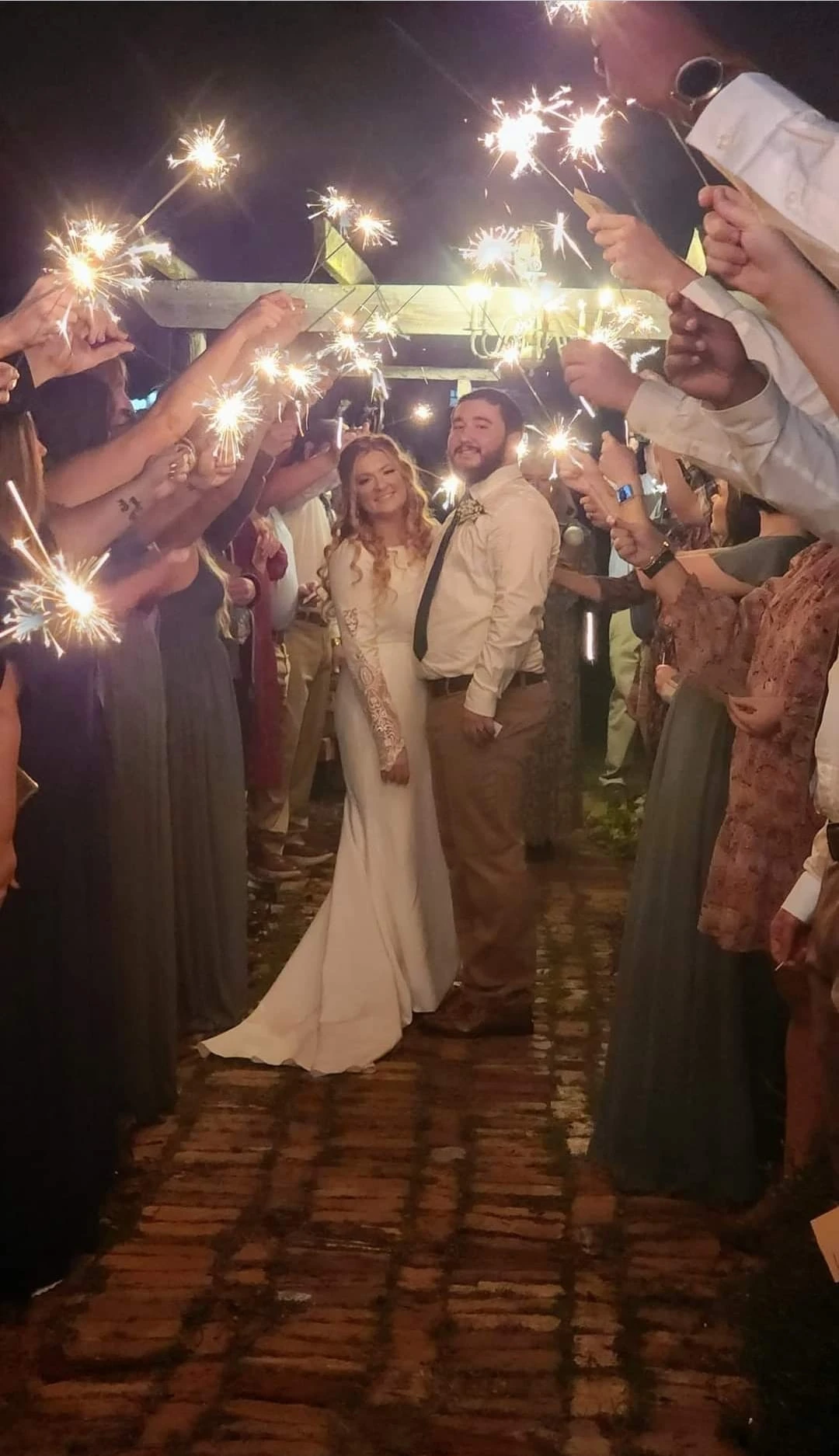 Chandler & Cadie celebrated their first wedding anniversary, and their 9th year together!