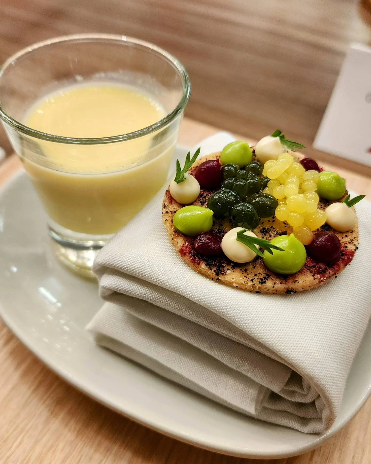 Carnival's Chef's Table Appetizer