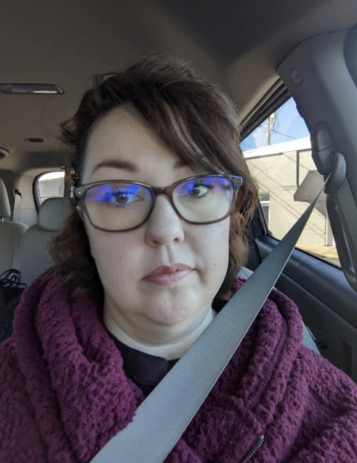 Author, Casey, suffering partial facial paralysis while battling Shingles and Covid among Chronic Illness Woes in 2022